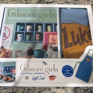 Gilmore Girls The Official Cookbook Gift Set - Blue & Gold